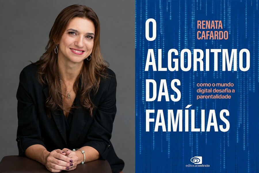 Renata Cafardo discute parentalidade na era digital em livro pela Contexto