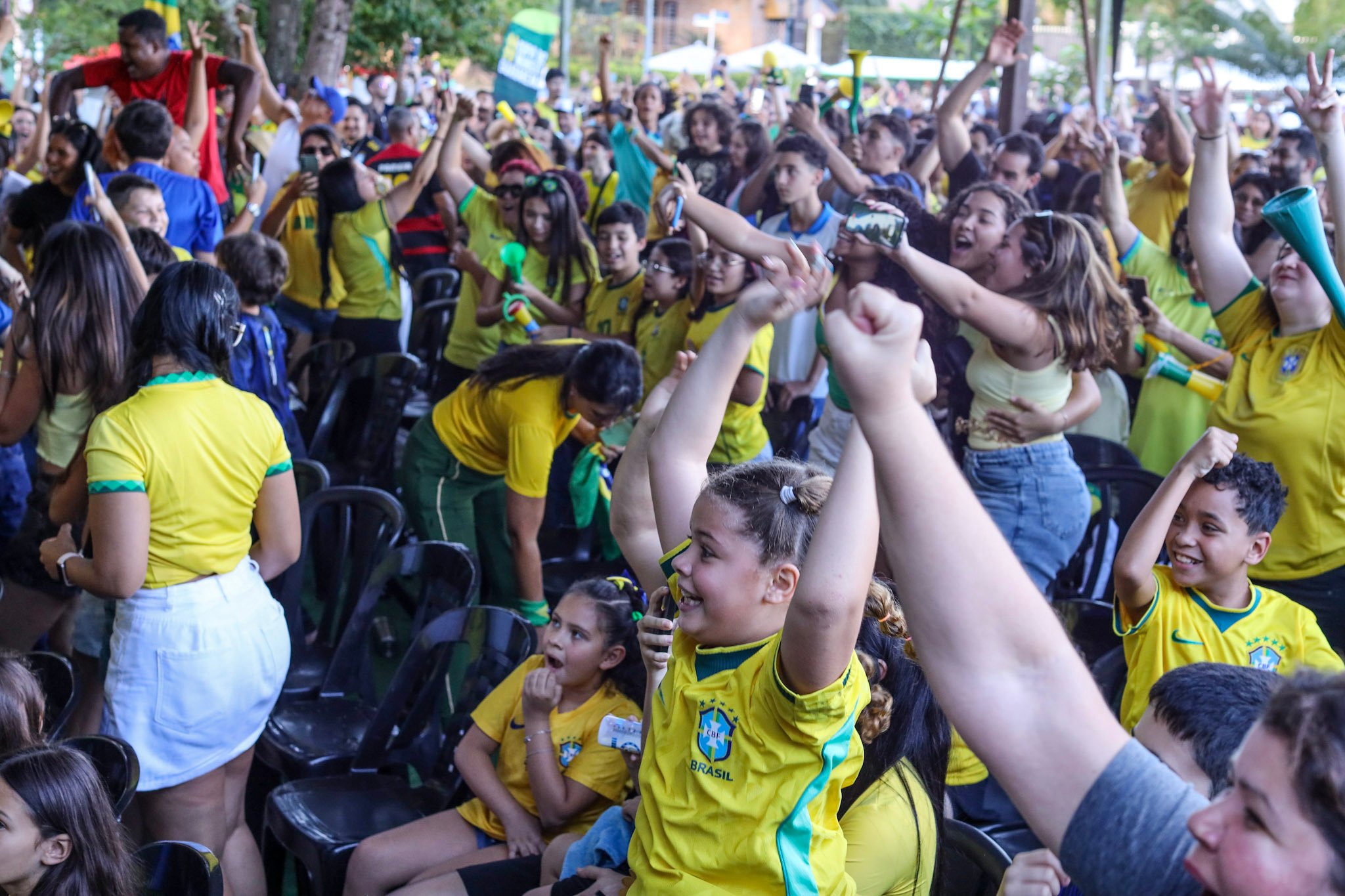 Fan Fest Guararema transmite Brasil x Noruega pelas oitavas da Copa do Mundo