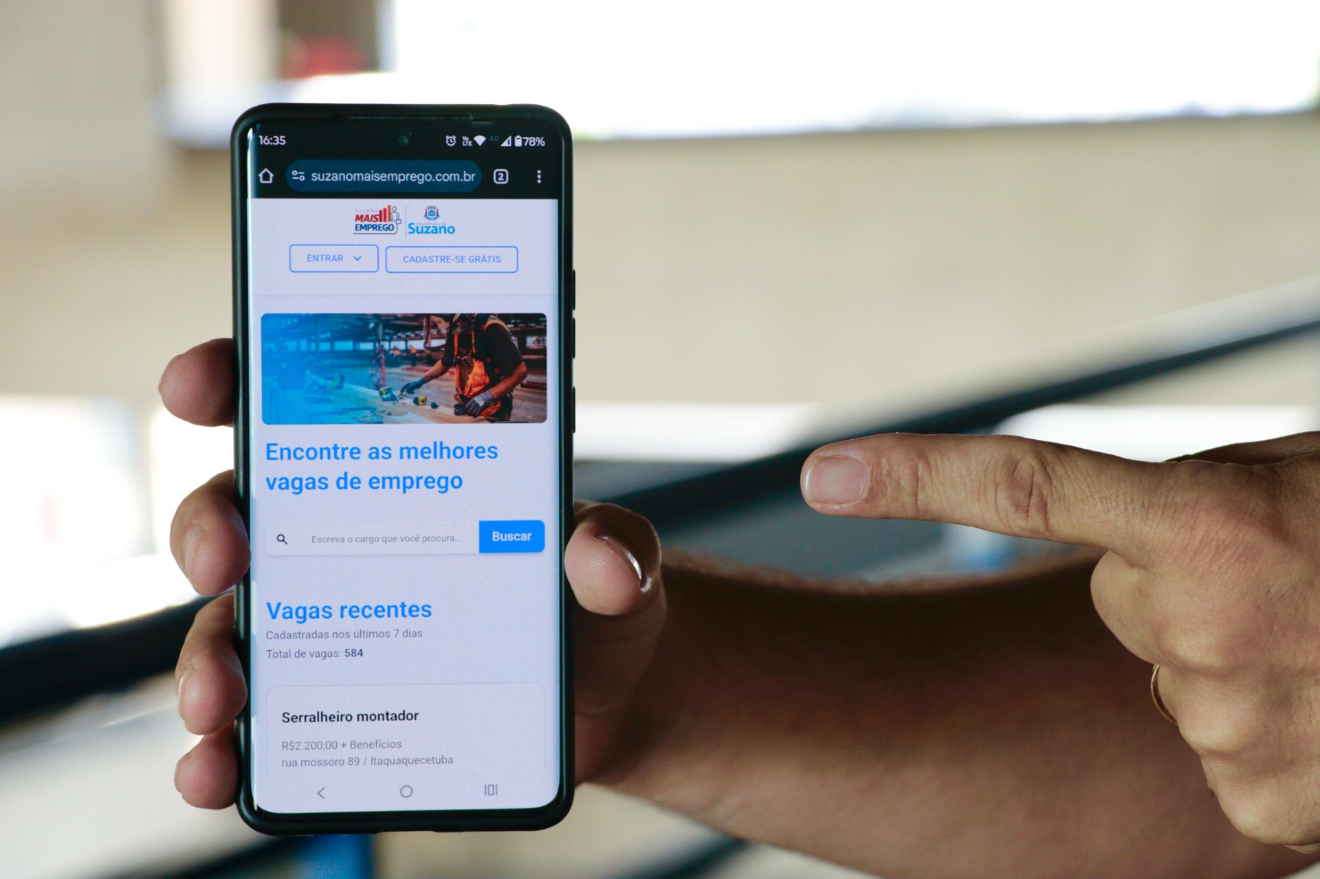 Suzano Mais Emprego divulga 661 vagas disponíveis nesta semana