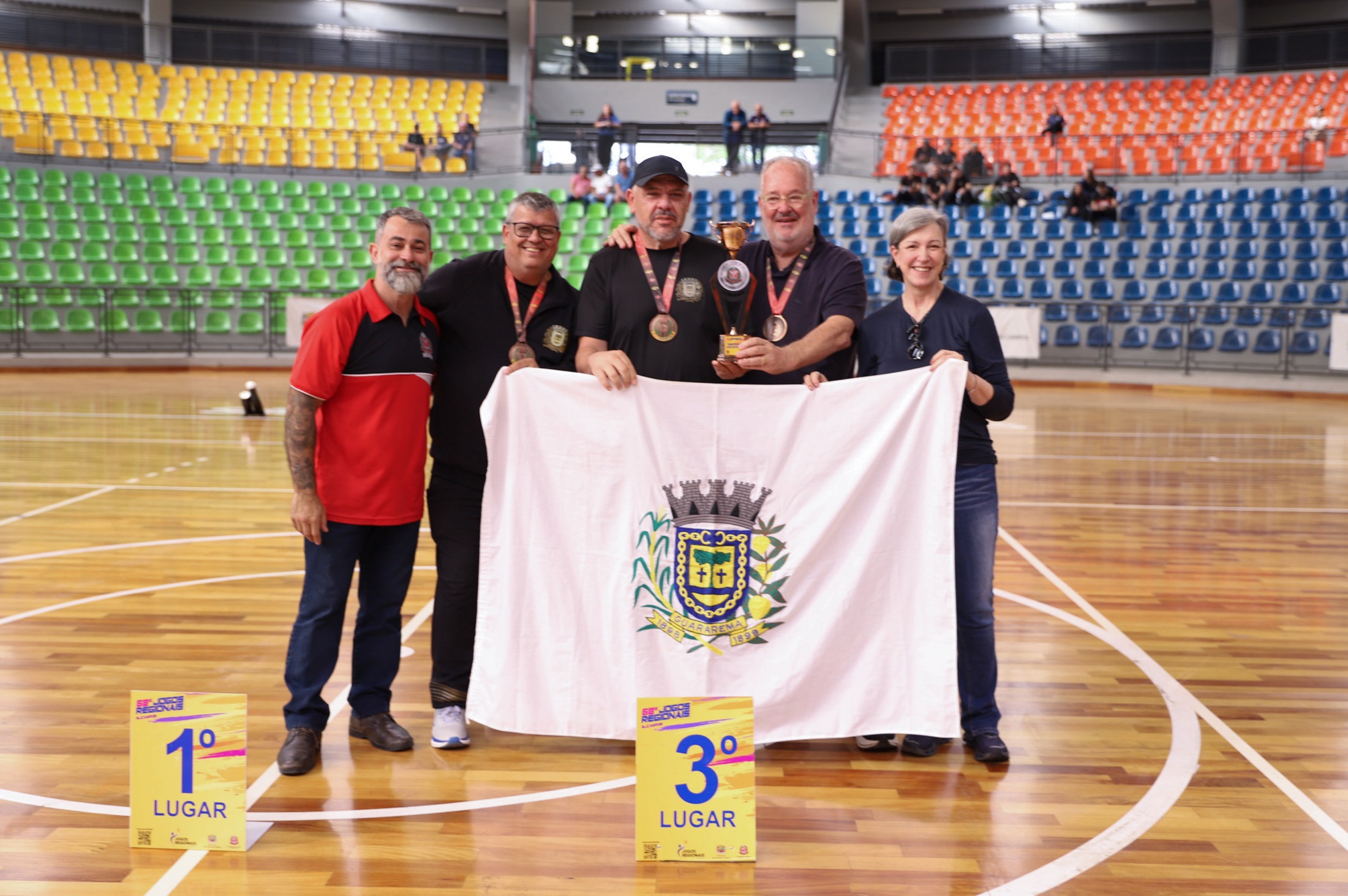 Guararema conquista 3º lugar geral nos Jogos Regionais 2026 com melhor campanha da história