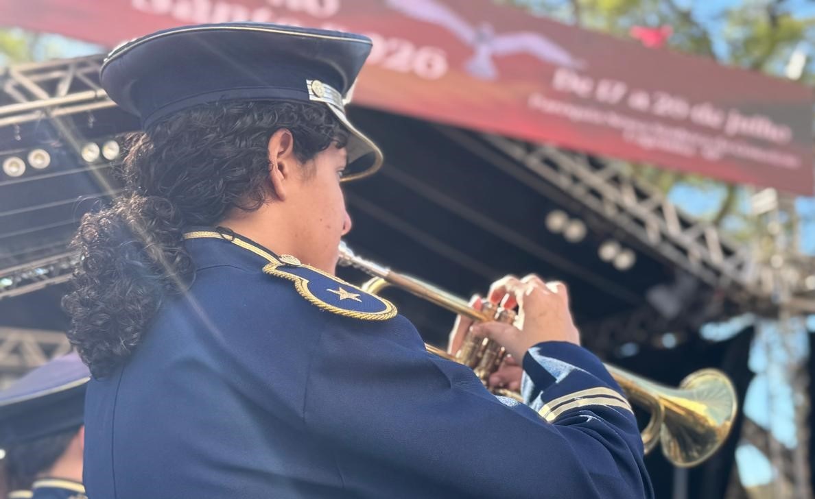 Banda Municipal de Guararema é destaque em Festival de Bandas e Fanfarras