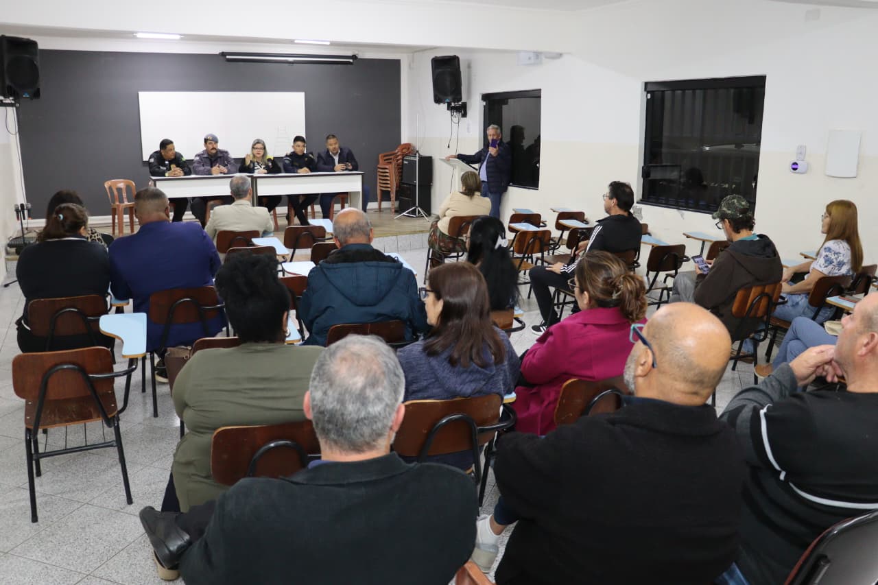 Segurança Cidadã participa de reunião do Conseg Centro e acolhe demandas da população em Suzano