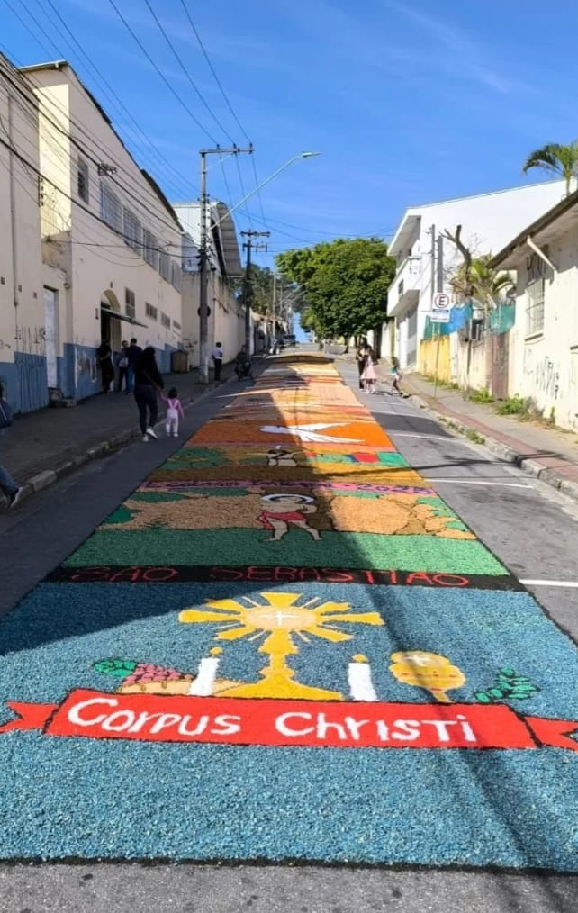 Corpus Christi em Poá terá tapetes, missa campal e procissão na região central