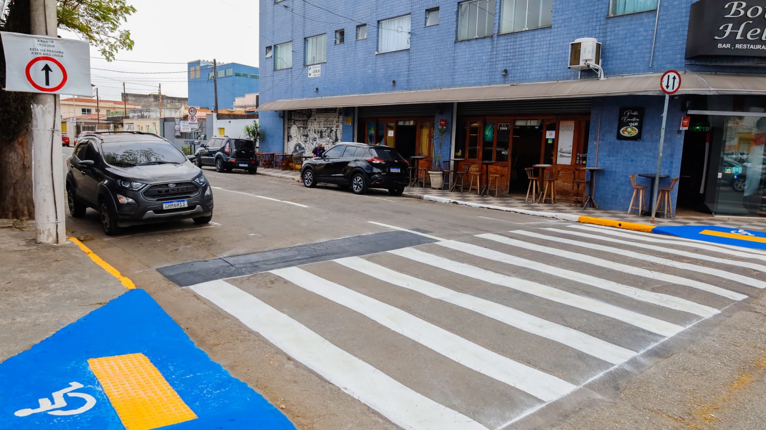 Trecho da rua Sara Cooper terá sentido único a partir desta segunda-feira em Suzano