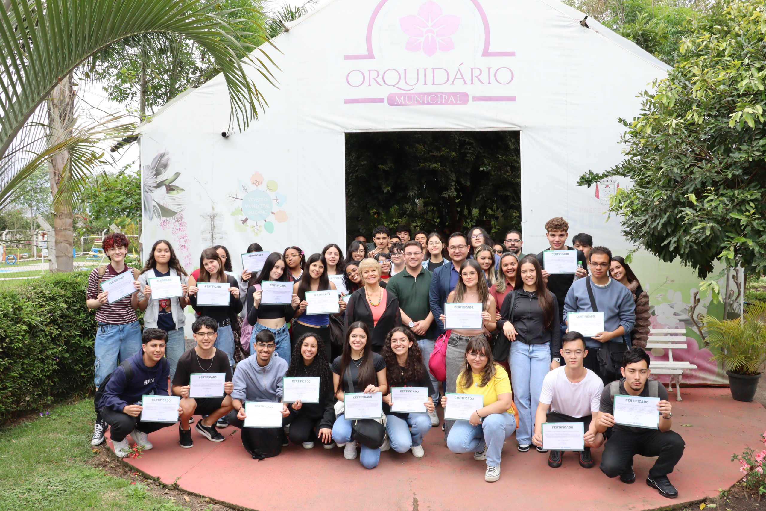Educação ambiental reúne 70 alunos em atividade em Suzano