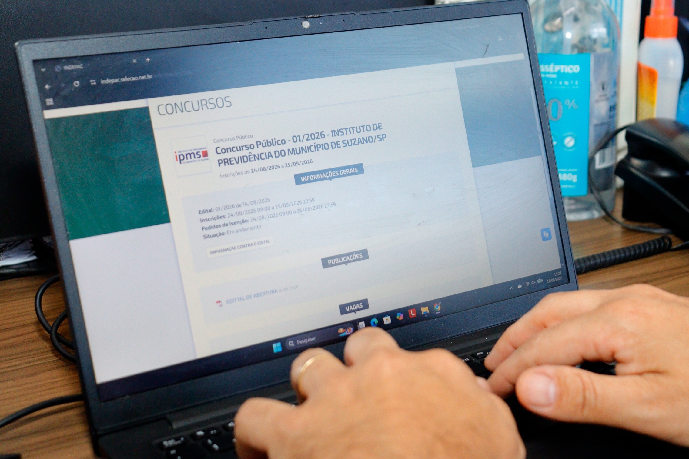 IPMS abre concurso público com cinco vagas em Suzano