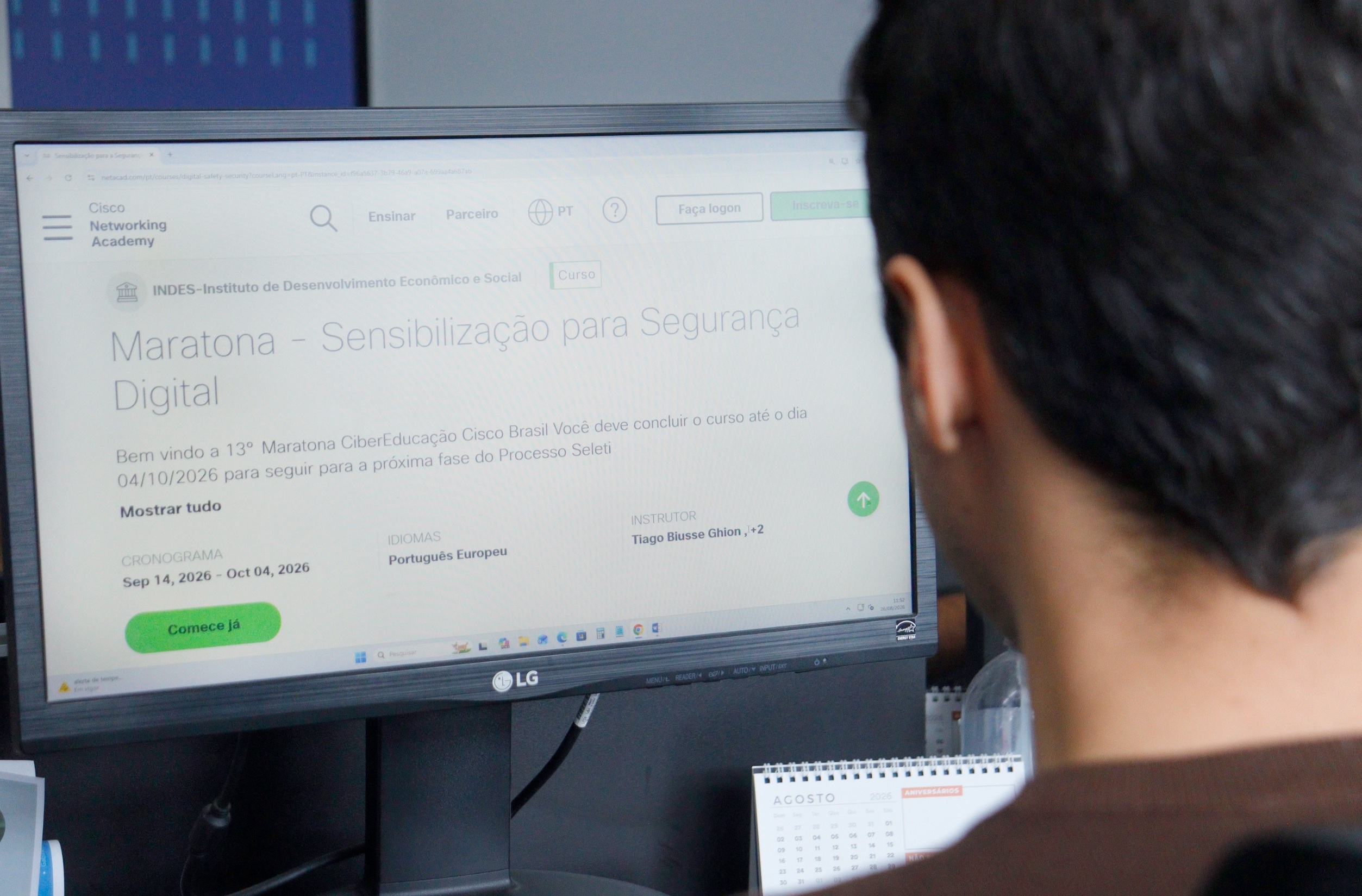 Saspe oferece 200 vagas para curso gratuito de segurança digital em Suzano