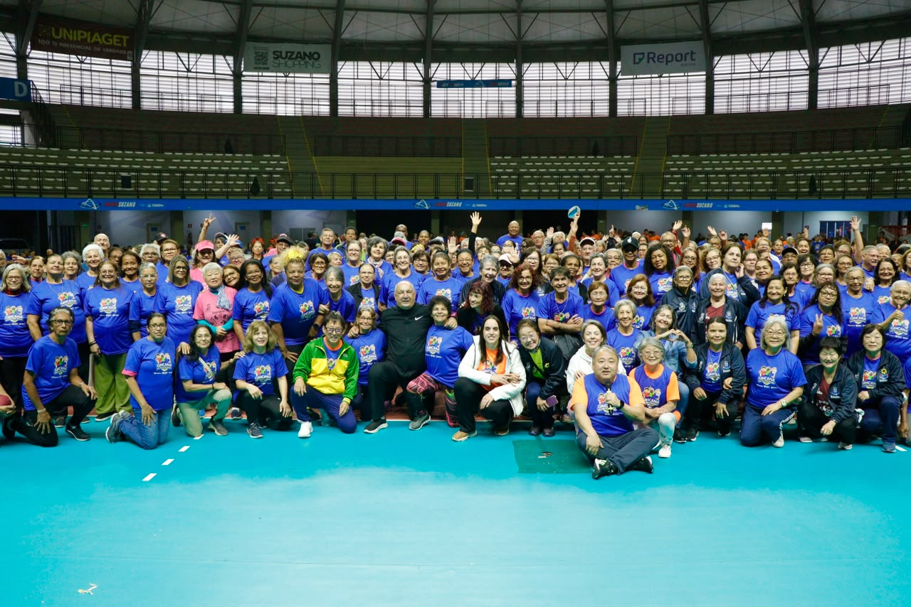 Gincana da Melhor Idade reúne mais de 700 participantes em Suzano